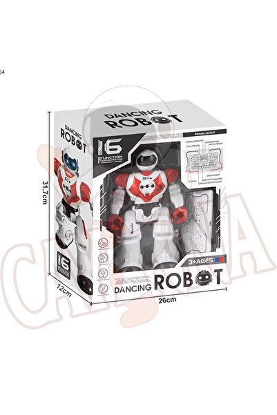 cayenna Kutulu Uzaktan Kumandalı Full Fonksiyon Şarjlı Işıklı ,Sesli Dansçı İnteraktif Robot