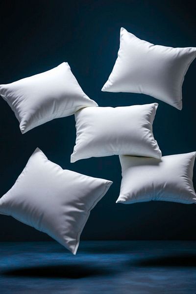 Evene 5 Cotton Supported Silicone Sleeping Pillows - 700 Gr Fiber