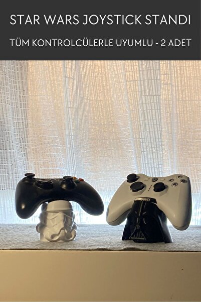 Srd3dMaker 2 - Adet Kontrolcü Joystick Standı, Star Wars Temalı Kol Tutucu, P...