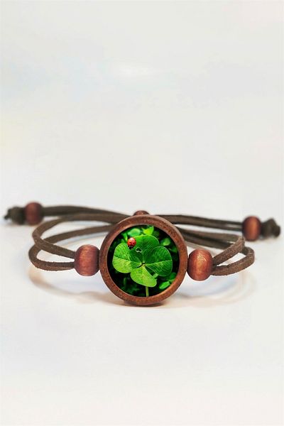 Tahtakolik Ladybug Clover Luck Bracelet Single Size N11.55830