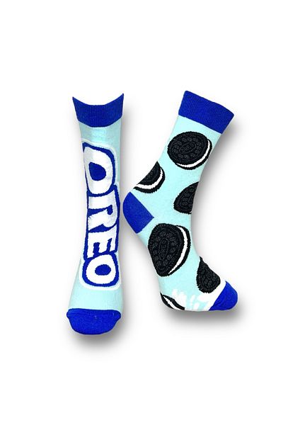 Mevo 3-Piece Unisex Flexible Moisturizing Cotton Colorful and Patterned Socks