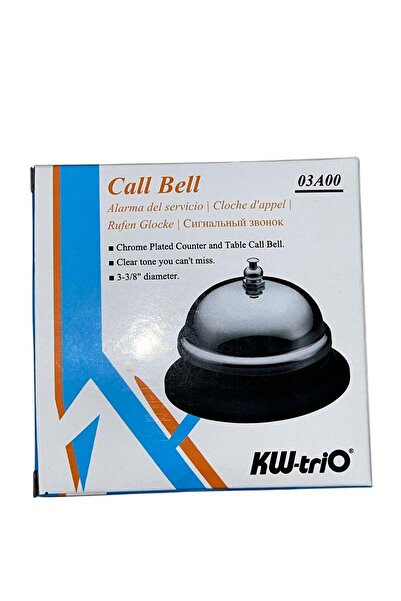 Call Bell Çelik Gümüş Renkli Resepsiyon Zili (paslanmaz çelik)