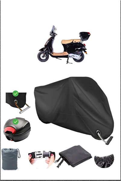 Breen بلاك فالكون كوبر 125 EFI قفل خلفي متوافق مع القماش المشمع المقاوم للماء...