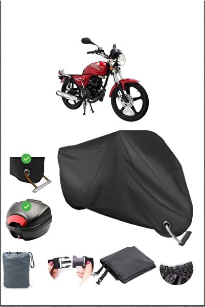 Breen Black Mondial 150 Mg King Rear Bag Lock Compatible Waterproof Canvas (M...