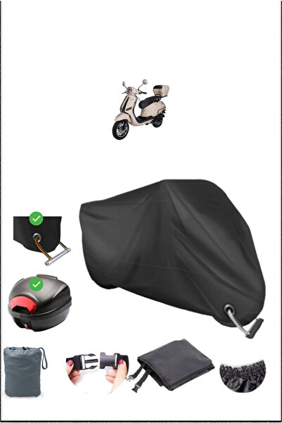 Breen Black Altai Xline 50 Rear Bag Lock Compatible Waterproof Canvas (Motorc...