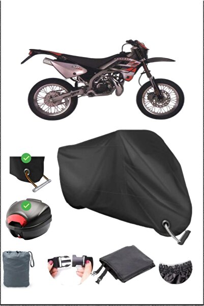 Breen قفل حقيبة خلفي من الغاز الأسود متوافق مع القماش المشمع المقاوم للماء (د...