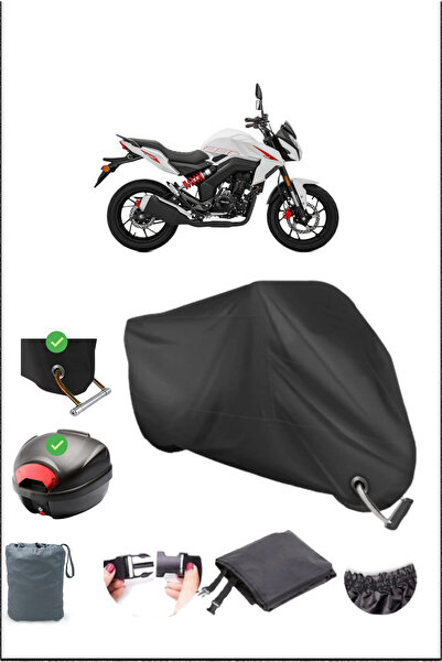 Breen قفل خلفي أسود RKS RK250-S متوافق مع القماش المشمع المقاوم للماء (دراجة ...