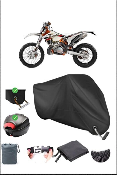 Breen أسود KTM 300 EXC ستة أيام TPI قفل خلفي متوافق مع القماش المشمع المقاوم ...