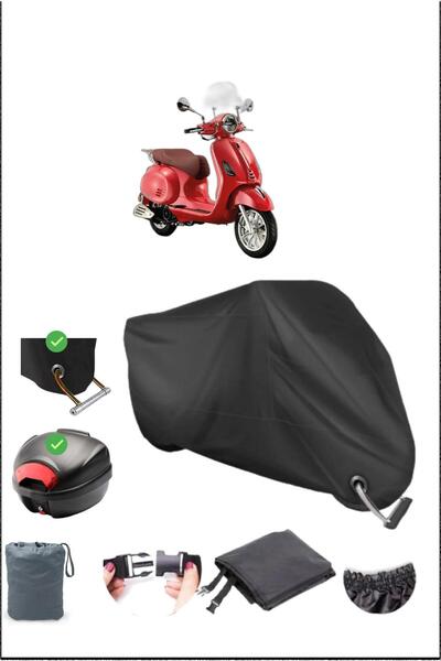 Breen SİYAH RKS PRIDE 125 ARKA ÇANTA KİLİT UYUMLU SU GEÇİRMEZ BRANDA (MOTOSİK...