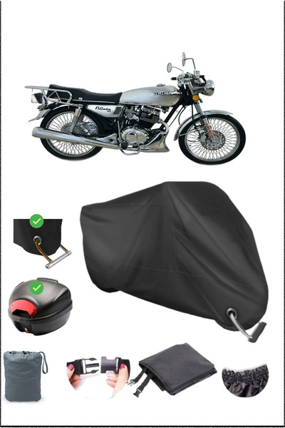 Breen أسود KUBA FILINTA 200 قفل حقيبة خلفي متوافق مع القماش المشمع المقاوم لل...