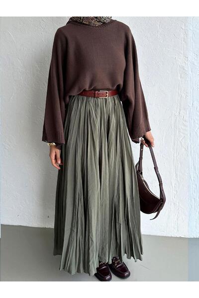 MELEK ARAZ Жіноча спідниця Haki Crush