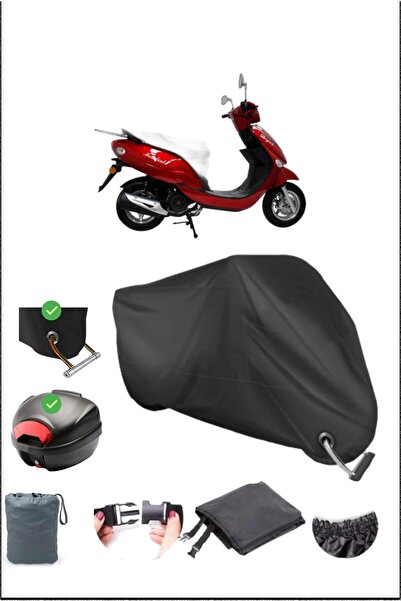 Breen Black Mondial 100 Loyal Rear Bag Lock Compatible Waterproof Canvas (Mot...