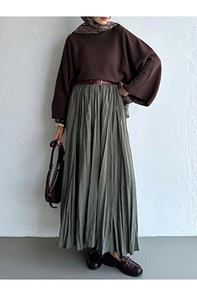 MELEK ARAZ Жіноча спідниця Haki Crush