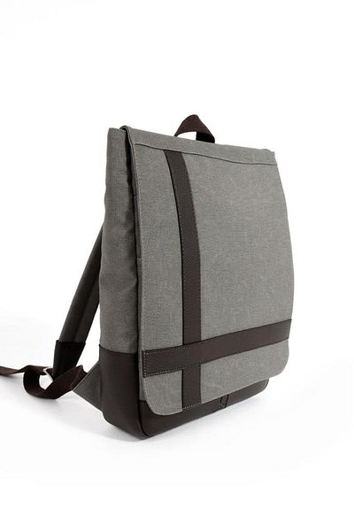 Baginn Men's Backpack 35*22 cm Canvas Fabric Business Backpack with Laptop Compartment School Bag Mega Bag