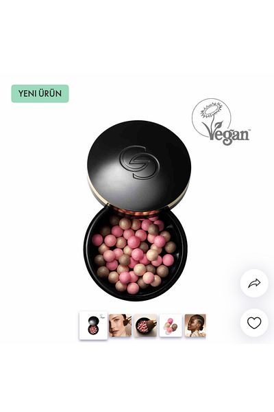 Oriflame Giordani Gold Bronzing Pearls Glowy Rose