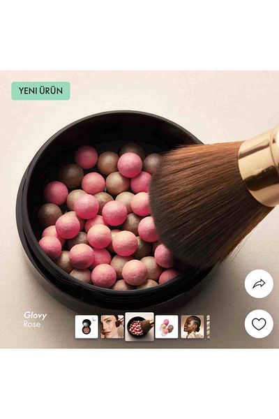 Oriflame Giordani Gold Bronzing Pearls Glowy Rose