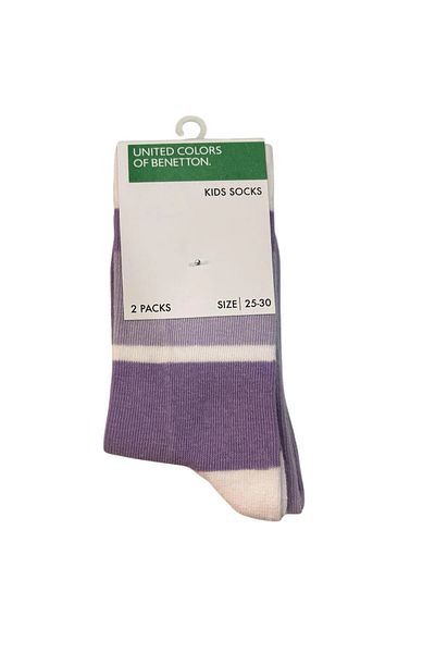 United Colors of Benetton Комплект от 2 унисекс чорапи до глезена Benetton за момчета - BNT-G24086