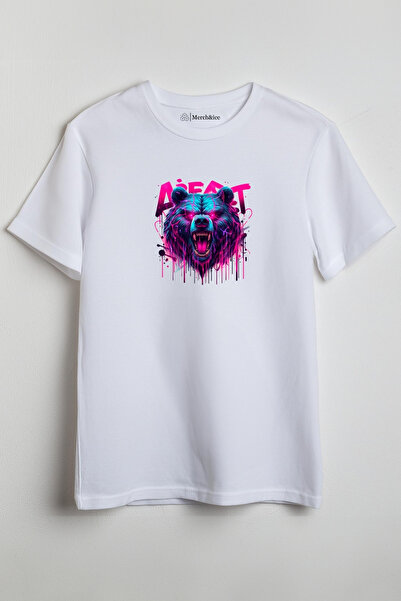 Merch&ice Uzbudljivi medved Štampano unisex T-shirt