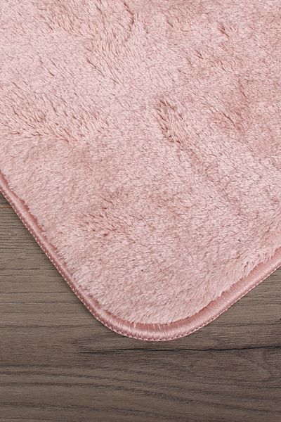Dokumacıoğlu Relax Powder Large Size (80x150 + 50x80 cm) Σετ 2 χαλιών μπάνιου Χαλιά μπάνιου με αντιολισθητική βάση