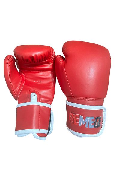 REMEGE Boxing Gloves - Boxing Match Gloves - High Quality Artificial Leather - Mold Inside