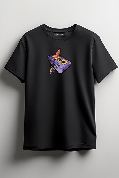 Merch&ice Kasetofon sa olovkom Štampano Unisex T-shirt