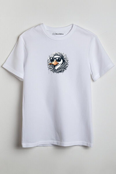 Merch&ice Famous Duck Štampano Unisex T-shirt