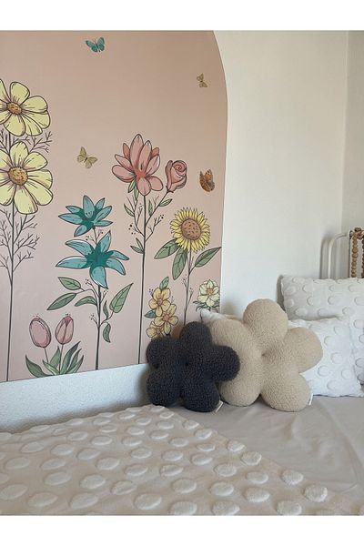 vivimade Flowers Baby Kids Room Flower Pillow