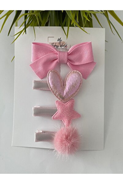 my baby’s world bebek çocuk mağzası Set de catarame cu cleme roz