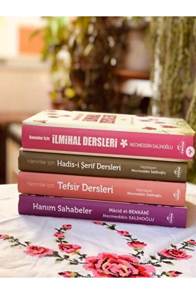 Ravza Yayınları Hanımlar Için Tefsir Hadis Hanım Sahabiler Özel Eğitim Serisi (4 KİTAP)