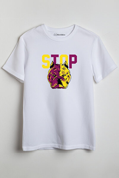 Merch&ice Stop Bulldog Štampano Unisex T-shirt