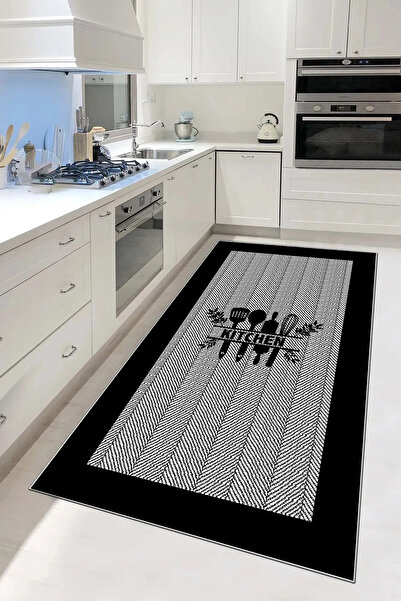 MNC Yolluk Koridor Hol Antre / Mutfak / Salon Halısı Dijital Baskı Yıkanabilir Kaymaz Taban  9001+