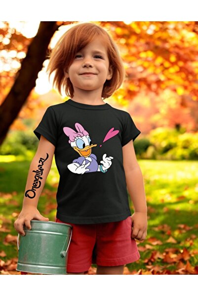 yombaa Μπλουζάκι για κορίτσια με στάμπα Daisy Duck, σε μεγάλο μέγεθος
