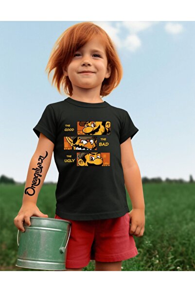 oneagılyazı Dobra, loša, Štampano devojka Oversize kroj T-shirt