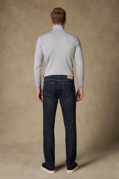 Andrea Nicolotti Navy Blue Denim Trousers J64-1-33