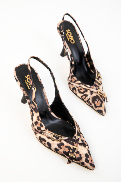 SOHO Leopárd női klasszikus sarkú cipő 18999