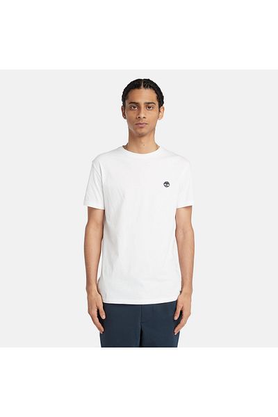 Timberland Jrsy Crw Tee - Tfo Ss Left Chest Logo, Slim Fit