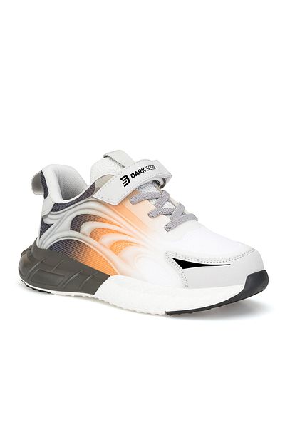 DARK SEER DS Mithril Weiß Orange Kinder Sneaker