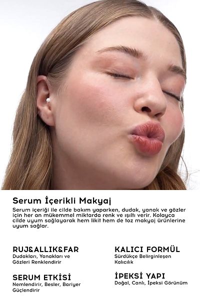 Cream Co. Peach Glow Tint 503 - Blush Lipstick Eyeshadow, Makeup Moisturizer, Peach & Hyaluronic Acid Peptide