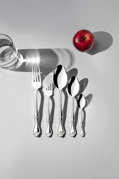 Nehir Lalezar Simple 12 Person 60 Piece Cutlery Set