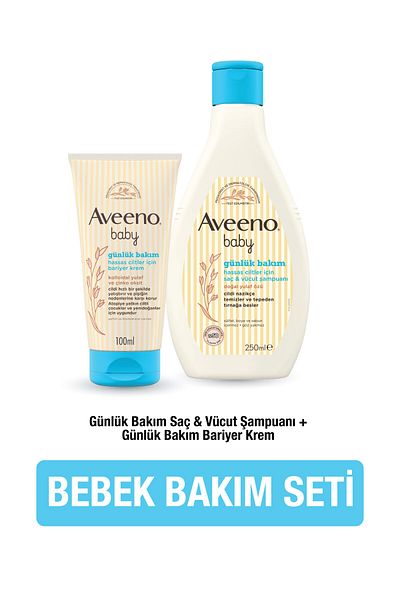 AVEENO Baby Shampoo + Barrier Cream