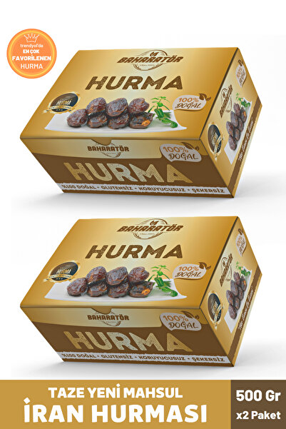 Baharatör 2 Paket X 500 gr Iran Hurması