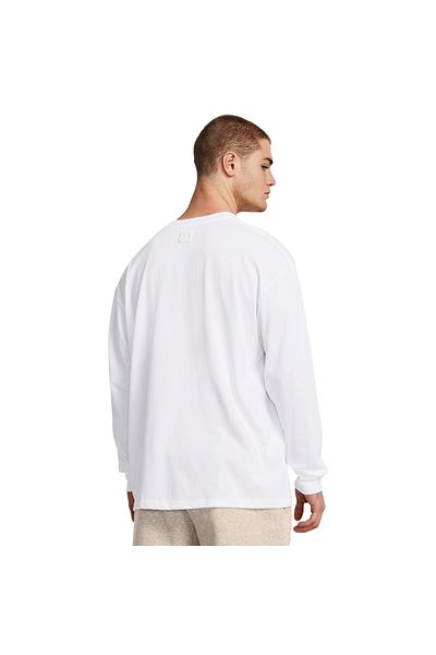 Under Armour Men's Ua Heavyweight Tonal Wordmark Long Sleeve 1382890 -100