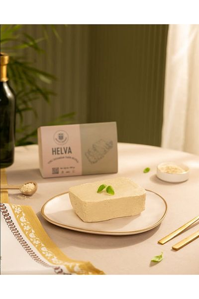 Antep Pazarı Plain Tahini Halva 500 Grams