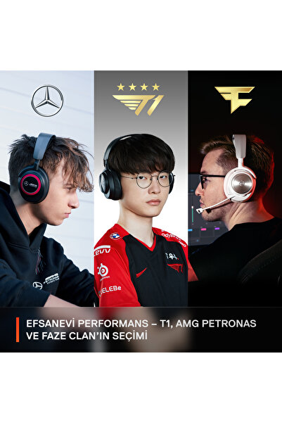 SteelSeries Arctis Nova Pro Wireless X Kablosuz Beyaz Gaming Kulaklık