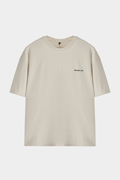 Trendyol Collection Μπλουζάκι από βαμβακερό ύφασμα με στάμπα μεγάλου μεγέθους - TMNSS25TS00119