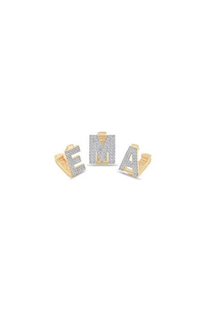 Ema Jewellery Altın Harf 9mm Bileklik Charm