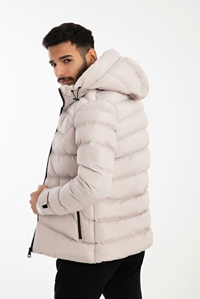 freemen Sports Men's Stone Fleece Hooded Waterproof Wind Resistant Coat