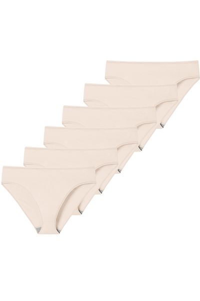 GIORGINA FERRI Lycra Box of 6 Premium Slip Panties Laura G-006 H