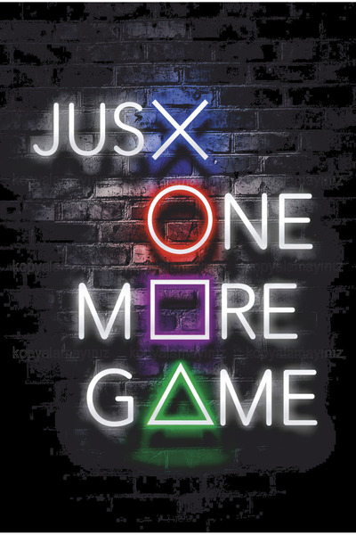 Hayat Poster stea pătrat triunghi cerc ps consola de jocuri braț taste gamer ...