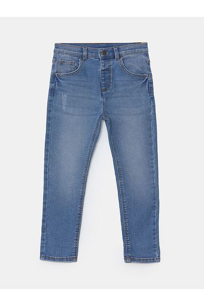 LC Waikiki Indigo Elastic Waist Basic Boy's Jean Pants